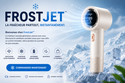 Mini ventilateur portable FrostJet™