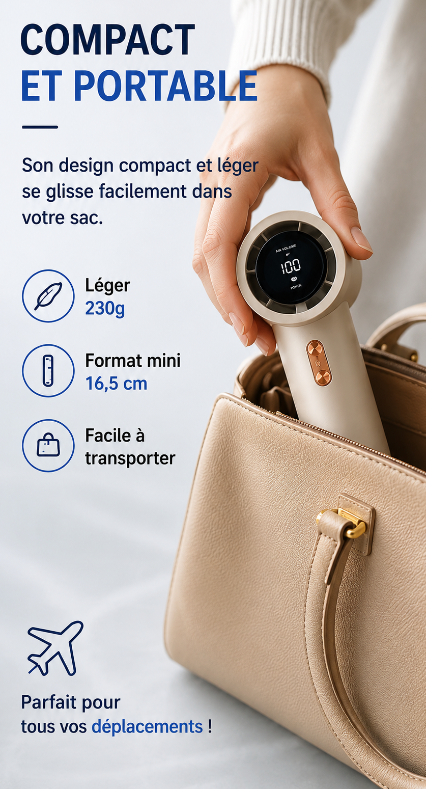 Mini ventilateur portable FrostJet™
